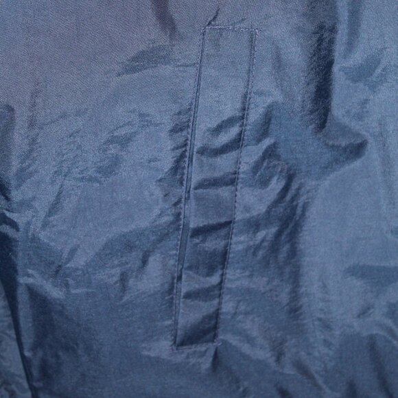 Port Authority BNWT Aflac 65 Years blue insulated windbreaker hooded jacket XL - Picture 5 of 7